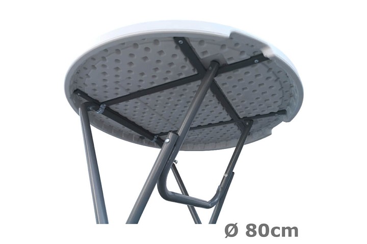 plastový bistro stůl