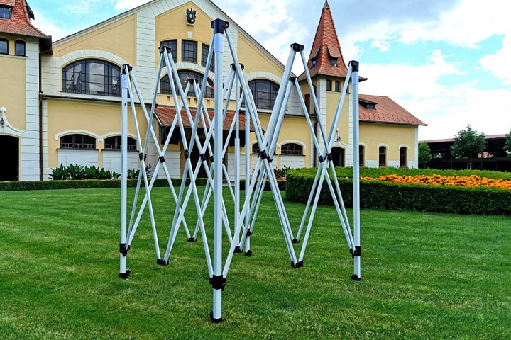 Skládací altán na potisk reklamou 3X4,5