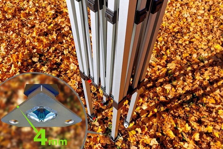 2mx3m Rozkládací stan pro potisk