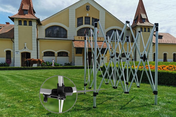 3x3 Rozkládací stan na promo