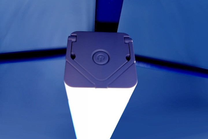 prodejní stánek s osvětlením